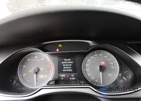 2014 Audi S4 3.0T Premium Plus из США, поврежденный, VIN WAUBGAFL0EA140978